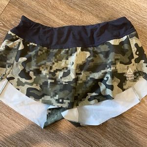 Camo Reebok Crossfit Shorts - Small